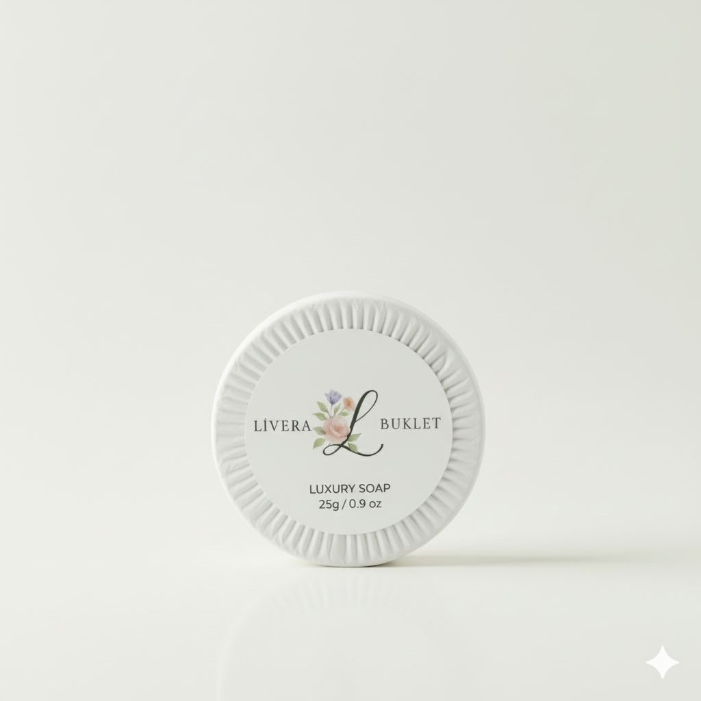 Lüks ve Ferahlatıcı 25 gr Pleli Otel Sabunu Lüks ve Ferahlatıcı 25 gr Pleli Otel Sabunu