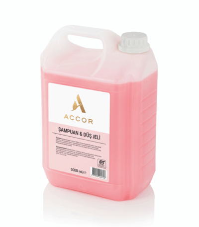 Accor Logolu 5000ml Şampuan & Duş Jeli Bidonu
