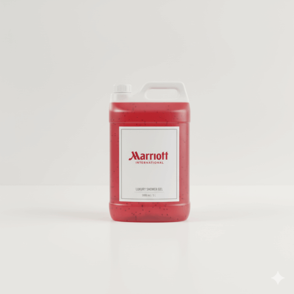 Marriott International Logolu 5 Litre Duş Jeli Bidonu