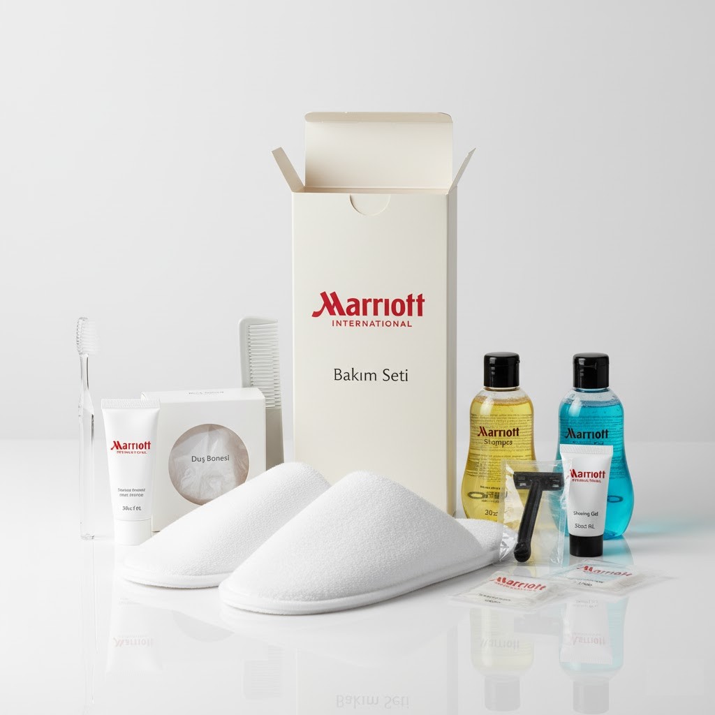 otel tipi bakım seti (3) Otel Çevre Dostu Bakım Seti | Sürdürülebilir Kişisel Bakım - Görsel 1
