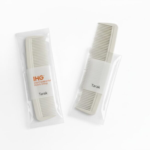 Otel Poşetli Tarak | Seyahat Dostu Minimalist Bakım