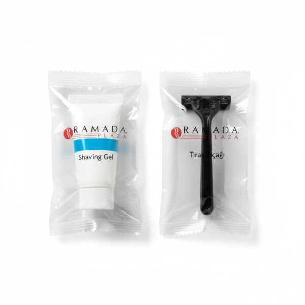 Otel Poşetli Tıraş Seti | Seyahat Dostu Minimalist Bakım